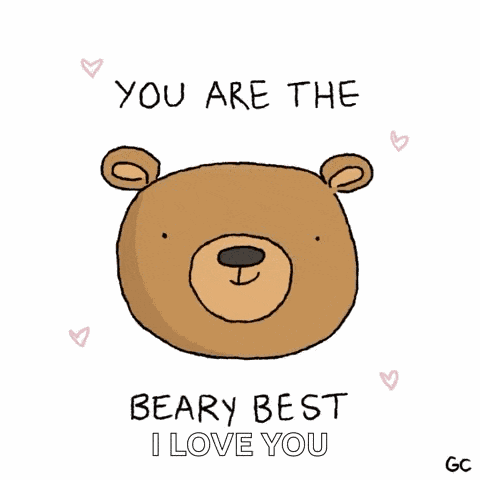 You Are The Beary Best Love GIF