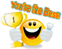 You Are The Best Congrats Sticker