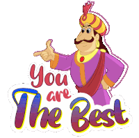 You Are The Best Raja Indravarma Sticker