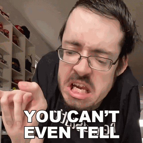You Cant Even Tell Ricky Berwick GIF