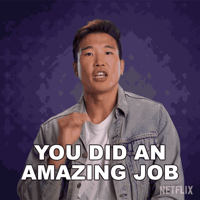 You Did An Amazing Job Joel Kim Booster GIF