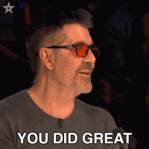 You Did Great Simon Cowell GIF