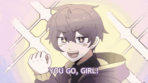 You Go Girl Vtuber GIF