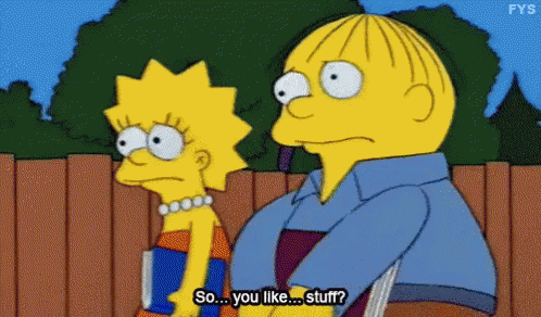 You Like Stuff Conversation Starter GIF