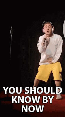 You Should Know By Now Should Have Known GIF