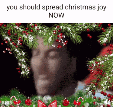 You Should Spread Christmas Joy Now Ltg GIF