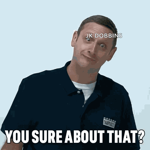 You Sure About That I Think You Should Leave With Tim Robinson GIF