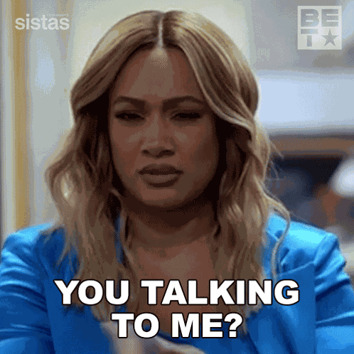 You Talking To Me Fatima Wilson GIF