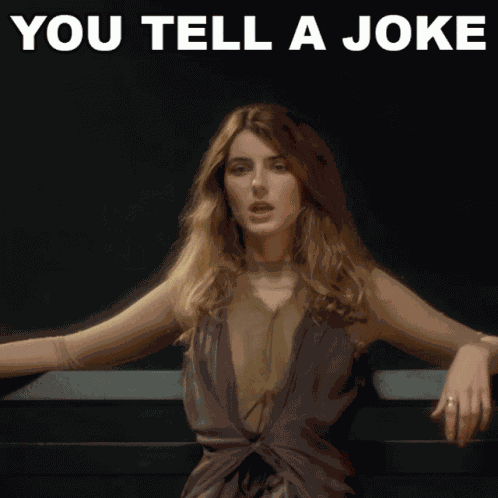 You Tell A Joke I Fake A Laugh Bülow GIF