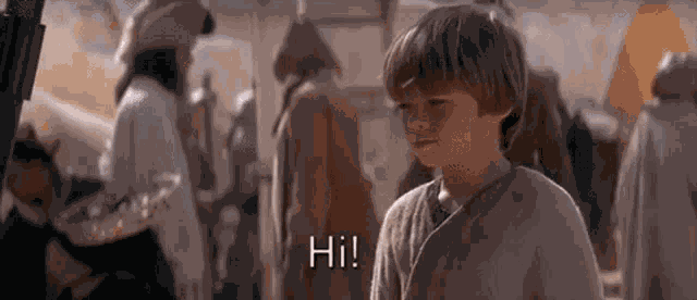 Young Anakin Skywalker GIF