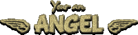 Your An Angel Sticker