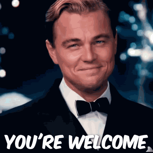 Your Welcome You'Re Welcome GIF