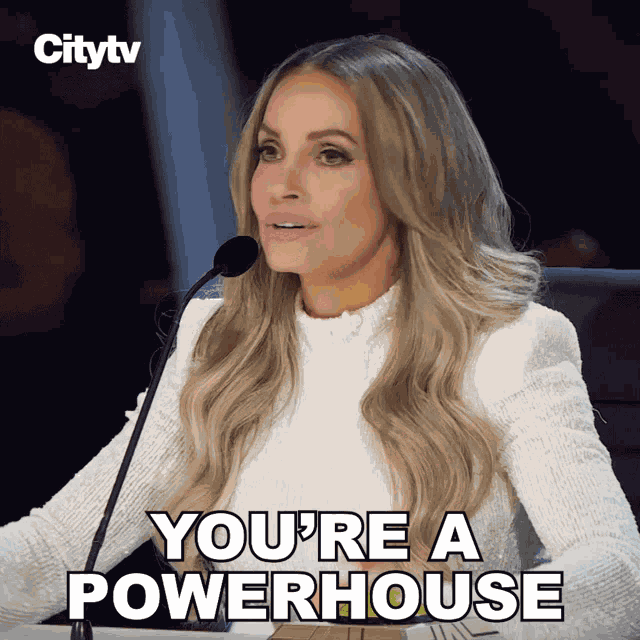 Youre A Powerhouse Canadas Got Talent GIF