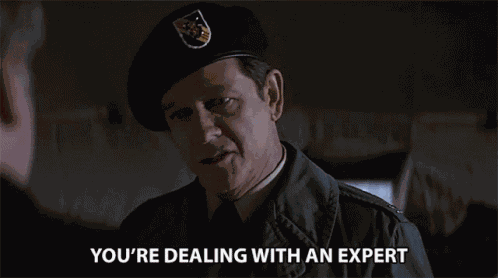 Youre Dealing With An Expert Professional GIF