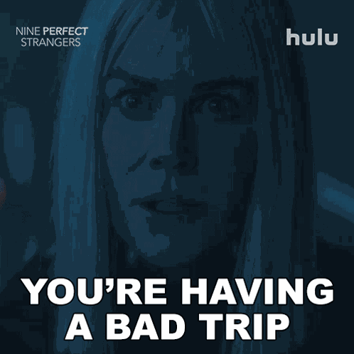 You'Re Having A Bad Trip Right Now Masha Dmitrichenko GIF