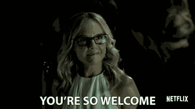 Youre So Welcome Linda Martin GIF