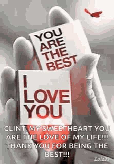 Youre The Best I Love You GIF