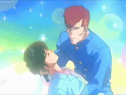 Yu Yu Hakusho Kiss GIF