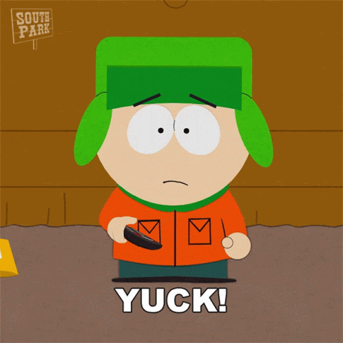 Yuck Kyle Broflovski GIF