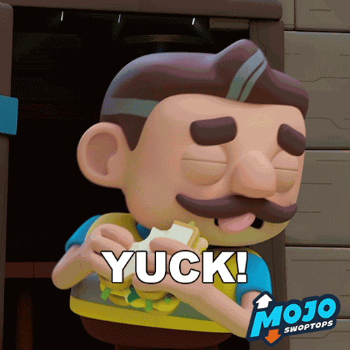 Yuck Preston GIF