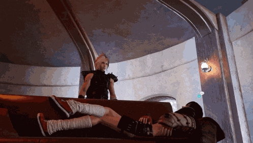 Yuffie I Am So So Bored Ffvii GIF