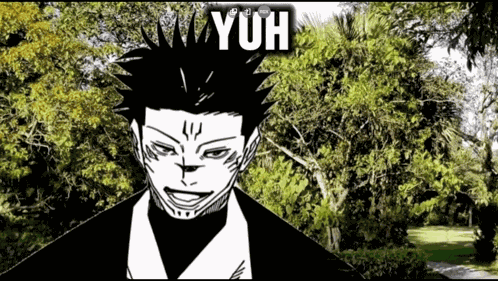 Yuh Uh Sukuna GIF
