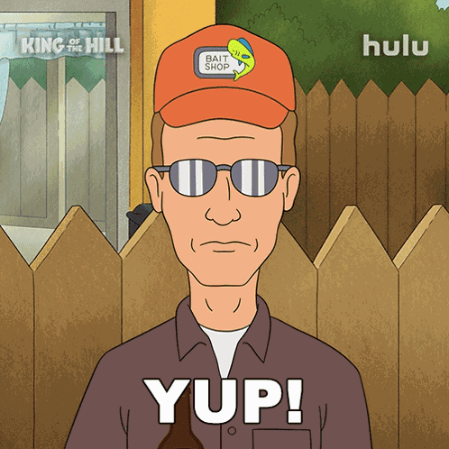 Yup Dale Gribble GIF