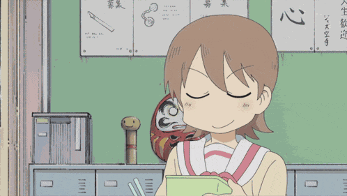 Yuuko Aioi Nichijou GIF