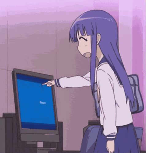 Yuyushiki Yukari Hinata GIF