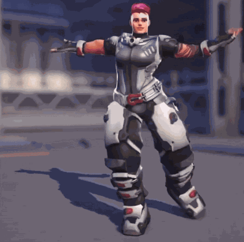 Zarya Overwatch GIF