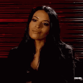 Zelina Vega Resting Bitch Face GIF