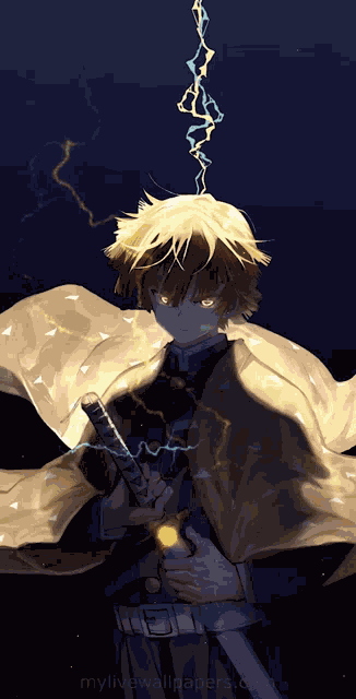 Zenitsu Demon Slayer GIF
