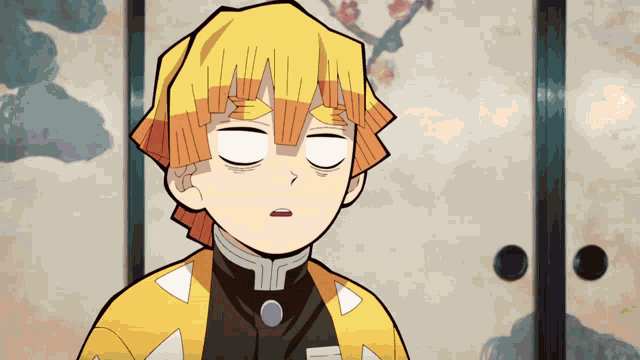 Zenitsu Kimetsu No Yaiba GIF