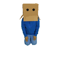 Zenmarket Boxhead Sticker