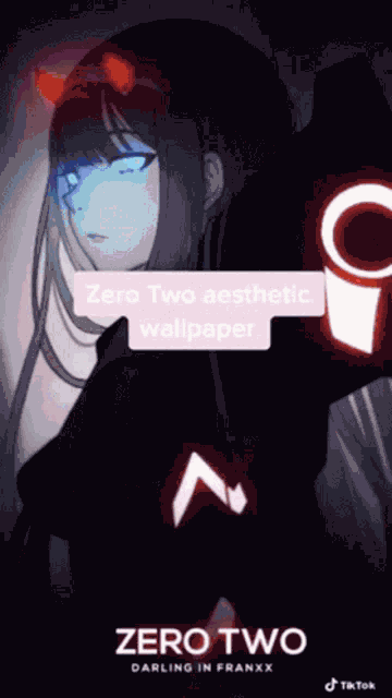 Zero Two Backround Anime GIF