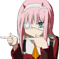 Zero Two Sticker
