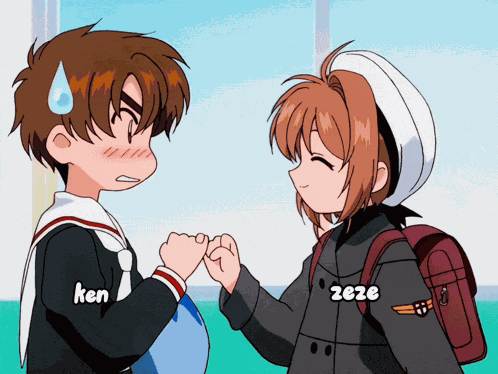 Zezeken Sakura Card Captor GIF