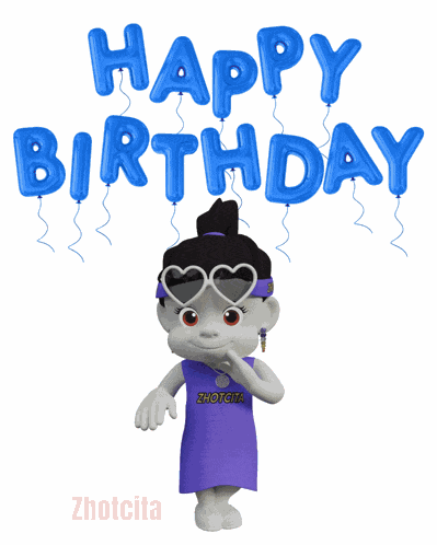 Zhot Bday Happy Bday Bestie GIF