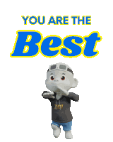 Zhot Jr You Are The Best Sticker