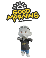 Zhot Morning Vibes Good Morning Sunshine Sticker