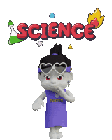 Zhot Science Science Class Sticker
