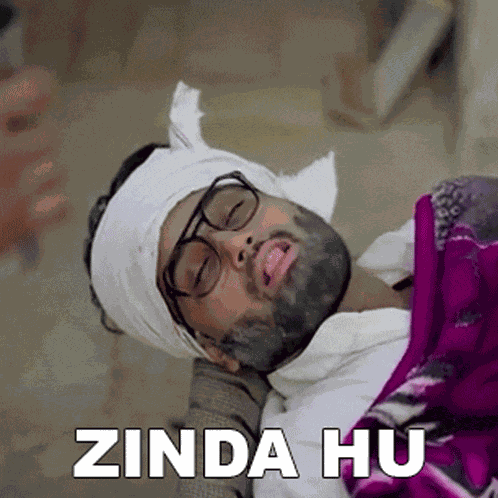 Zinda Hu Dc GIF